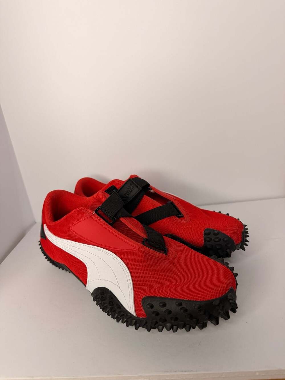 Size 8 Puma Mostro OG Prime Red White Sneakers Shoes 403206-06 Size US 8